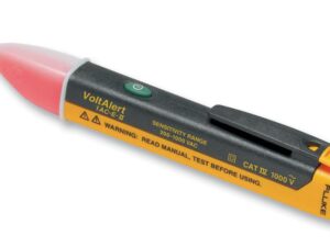 <div class="api-description">Senses the steady state electrostatic field produced by AC voltage through insulation without requiring contact to the bare conductor. A red glow at the tip and a beeping noise (if not switched OFF) indicates the presence of voltage.</div><br><div class="product-description"></div><br><div class="product-features">Two-year warranty</div>