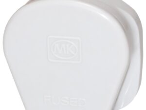 <div class="api-description">A 13A fused safety plug with automatic cord grip and captive fixing screws/terminals.</div><br><div class="product-description">13A SAFETY PLUG; Connector Body Material:-; Connector Colour:White; Connector Type:UK Mains Plug; Current Rating:13A; Product Range:-; SVHC:No SVHC (07-Jul-2017); Voltage Rating VAC:240V; Colour:White; Fuse Current:13A; Gender:Plug; Material:White urea formaldehyde</div><br><div class="product-features">UK mains plug (type G)
