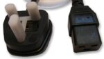<div class="api-description">The SL-19 + QP026-2 is a 2m black Mains Power Cord with IEC 60320 C19 to UK mains plug connection. It offers 2-pole with earthing contact and standard sheet C19 construction.</div><br><div class="product-description">LEAD