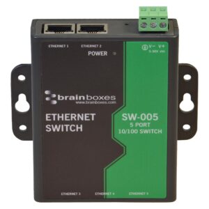 <div class="api-description">Five port unmanaged Ethernet switch with a compact