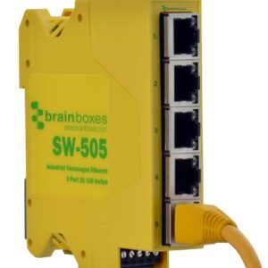 <div class="api-description">Industrial 5 port fast Ethernet network switch that is ideal for factory