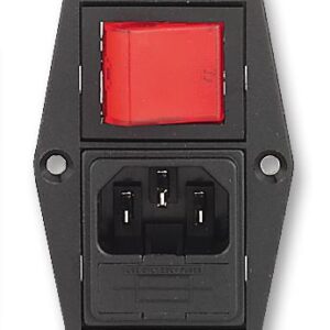 <div class="api-description">The BVB01/Z0000/11 is a vertical illuminated fused C14 PF0011/63 IEC Power Inlet with side fixing flange and 2-pole red neon switch. This POLYSNAP series inlet offers a very adaptable and flexible solution to panel design. The compact design occupies the minimum of panel area and a single rectangular mounting hole