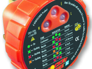 <div class="api-description">The 13A professional socket tester has features that allow quick and safe testing. Different faults are indicated via the hi-brightness LEDs with audible indications on the Craftsman and Professional models.</div><br><div class="product-description">SOCKET TESTER + FAULT LOCATOR; Frequency Max:-; Frequency Min:-; Plug Type:UK; Power Consumption:-; Product Range:Socket & See Socket Tester; Socket Tester Type:BS 1363A Mains Socket Tester; Supply Voltage V AC:230V</div><br><div class="product-features">UK mains plug (type G)