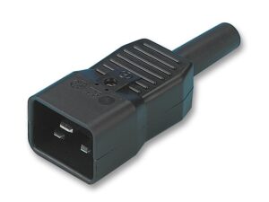 <div class="api-description">A C20 plug that is 16A rated and has a contact resistance of 10mΩ