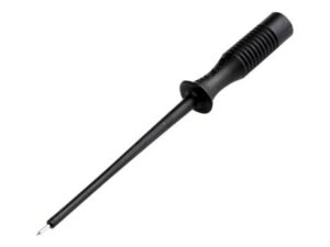 <div class="api-description">The 973531100 is a Miniature Test Probe for sampling very small measuring points. The stainless steel tip easily penetrates insulation and oxide layers. Socket connection through a 2mm diameter gold-plated socket with contact spring.</div><br><div class="product-description">PROBE