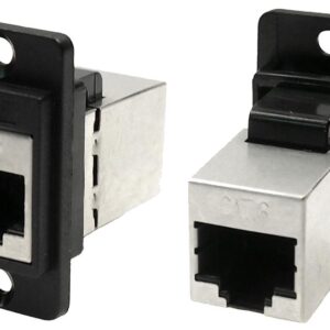 <div class="api-description">The CP30722S from CLIFF is a slim dual shielded RJ45 Cat6 socket to shielded RJ45 Cat6 feedthrough connector
