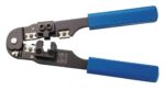 <div class="api-description">The RJ45 is one of the most common plugs used is structured wiring networks today and this crimp tool enables one to make up patch cords and various link cables on or off site.</div><br><div class="product-description">CRIMP TOOL