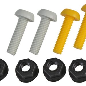 <div class="product-description">NO. PLATE & TRIM FIXERS</div><br><div class="product-features">2x yellow bolts and 2x white bolts with 4 nuts</div>