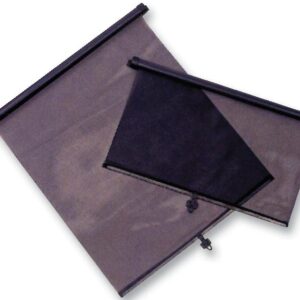 <div class="api-description">Prevents direct sunlight from entering your vehicle. Helps keep the inside of your vehicle cool. Easily attached to your vehicles side windows (both front and rear) only.</div><br><div class="product-description">PAIR ROLLER SUN BLINDS</div><br><div class="product-features">Size 42cm x 55cm</div>