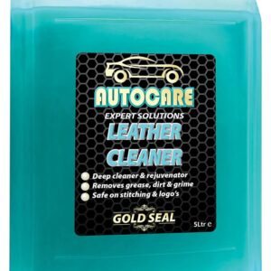 <div class="api-description">The fastest way to clean all leather surfaces in your vehicle.</div><br><div class="product-description">LEATHER CLEANER 5L</div><br><div class="product-features">Removes dirt