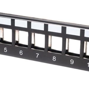<div class="api-description">The miniMEDIA keystone panel provides 12 outlets with standardised dimensions suitable for easy installation of a range of keystone modules. Designed for installation in the miniMEDIA range of 10" cabinets