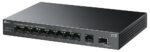 <div class="api-description">The TL-LS1210GP is a cost-effective unmanaged network switch with advanced functions and dedicated uplink ports. The switch supports PoE+ on eight ports