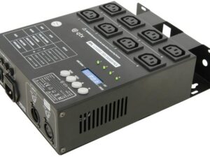 <div class="api-description">The DP4 4 channel DMX dimmer pack has 4 channels each with 2 IEC power outputs per channel. It has 16 built-in chase programs or can be controlled by 4-channel DMX.</div><br><div class="product-description">DIMMER PACK