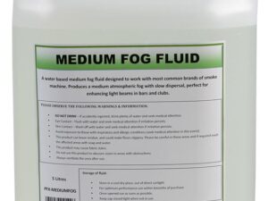 <div class="api-description">A water based medium density smoke fluid designed to work with most common brands of smoke/fog machine.</div><br><div class="product-description">FOG FLUID