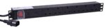 <div class="api-description">A 19" rack mountable 6-way power distribution unit with C14 IEC plug and surge protection