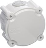 <div class="product-description">IP55 JUNCTION BOX; Body Colour:Grey; Enclosure Material:Thermoplastic; Enclosure Type:Junction Box; External Depth - Imperial:1.77"; External Depth - Metric:45mm; External Height - Imperial:3.54"; External Height - Metric:90mm; External Width - Imperial:-; External Width - Metric:-; IP Rating:IP55; NEMA Rating:-; No. of Switch Holes:-; Product Range:Europa IP Junction Boxes</div><br><div class="product-features">Terminals not included</div>