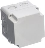 <div class="product-description">IP67 JUNCTION BOX WITH DIN RAIL; Body Colour:Grey; Enclosure Material:Thermoplastic; Enclosure Type:Junction Box; External Depth - Imperial:4.33"; External Depth - Metric:110mm; External Height - Imperial:4.33"; External Height - Metric:110mm; External Width - Imperial:4.33"; External Width - Metric:110mm; IP Rating:IP67; NEMA Rating:-; No. of Switch Holes:-; Product Range:Europa IP Junction Boxes</div><br><div class="product-features">Supplied fitted with a DIN rail</div>