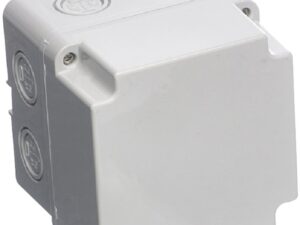 <div class="product-description">IP67 JUNCTION BOX WITH DIN RAIL; Body Colour:Grey; Enclosure Material:Thermoplastic; Enclosure Type:Junction Box; External Depth - Imperial:4.33"; External Depth - Metric:110mm; External Height - Imperial:4.33"; External Height - Metric:110mm; External Width - Imperial:4.33"; External Width - Metric:110mm; IP Rating:IP67; NEMA Rating:-; No. of Switch Holes:-; Product Range:Europa IP Junction Boxes</div><br><div class="product-features">Supplied fitted with a DIN rail</div>