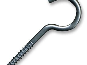 <div class="api-description">Single Thread Screw Hooks used in many applications as a hanging hook for storage accessories. Drilling a pilot hole is advisable.</div><br><div class="product-description">SCREW HOOK
