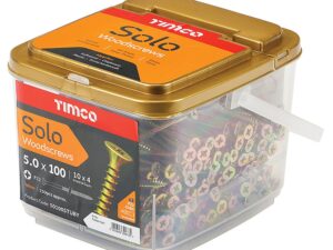 <div class="api-description">A single thread woodscrew mainly used in various types of timber and man-made boards or into masonry with a plastic plug.</div><br><div class="product-description">WOODSCREW CSK - ZYP 5X100MM (TUB 250)</div><br><div class="product-features">Thread Coverage: Partially Threaded</div>