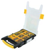 <div class="api-description">A single thread woodscrew mainly used in various types of timber and man-made boards or into masonry with the use of a plastic plug</div><br><div class="product-description">WOODSCREW MIXED TRAY SET ZYP - (PK 1200)</div><br><div class="product-features">All sizes up to and including 75mm are fully threaded and lengths 80mm and above all have 70mm thread length</div>