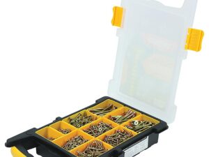 <div class="api-description">A single thread woodscrew mainly used in various types of timber and man-made boards or into masonry with the use of a plastic plug</div><br><div class="product-description">WOODSCREW MIXED TRAY SET ZYP - (PK 1200)</div><br><div class="product-features">All sizes up to and including 75mm are fully threaded and lengths 80mm and above all have 70mm thread length</div>