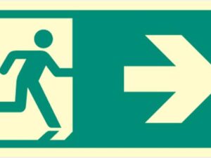<div class="api-description">An essential safety sign designed to direct individuals in low-light or emergency situations. Featuring a glowing design