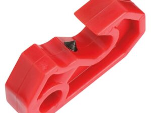 <div class="api-description">The Master Lock No. S2393 Universal Miniature Circuit Breaker Lockout Device locks out most miniature ISO/DIN pin-out circuit breakers throughout the world. The patented device fits breaker toggle and can be tightened using screwdriver. Device works with all Master Lock and American Lock safety padlocks and most hasps.</div><br><div class="product-description">MINI CIRCUIT BREAKER L/OUT UNIVERSAL FIT; Lock Colour:Red; Lock Material:Non-Conductive Xenoy; Lockout Device Type:Circuit Breaker; Product Range:-</div><br><div class="product-features">Fits on breakers toggle and can be tightened using screwdriver</div>