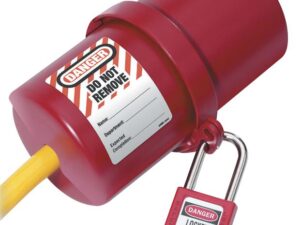 <div class="api-description">The Master Lock No. 488 Rotating Electrical Plug Lockout Device accepts cords with up to 3/4in (19mm) diameter and an electrical plug up to 3in (76mm) diameter x 6in (152mm). Device surrounds the electrical plug and protect against accidental reconnection. The unique