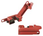 <div class="api-description">The Master Lock No. 491B Grip Tight™ Circuit Breaker Lockout Device fits wide or tall breaker toggles typically found on hi-voltage/hi-amperage breakers. The innovative patented Grip Tight™ design effectively locks out circuit breakers with a simple thumb turn and then close clamping handle for a tight grip on the toggle. Device accepts all American Lock® and Master Lock® safety padlocks and most lockout hasps for full lockout. Durable construction stands up in harsh environments and compact design is easy to carry and store.</div><br><div class="product-description">GRIP TIGHT CIRCUIT BREAKER; Lock Colour:Red; Lock Material:Non-Conductive Xenoy; Lockout Device Type:Circuit Breaker; Product Range:-</div><br><div class="product-features">Durable construction