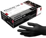 <div class="api-description">Quality Black Nitrile examination gloves that offer greater tensile strength and protection than both Latex and Vinyl.</div><br><div class="product-description">NITRILE BLACK GLOVE 3.2ML XL