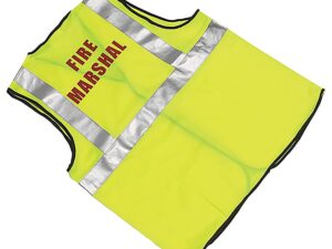 <div class="api-description">Fire Hi-Visibility Waistcoats are marked for fire personnel. They ensure visibility and identification. Highly visible when brought into contact with any light source. Lightweight and easy to wear.</div><br><div class="product-description">FIRE MARSHALL HI-VIS WAISTCOAT - L / XL</div><br><div class="product-features">Highly visible when brought into contact with any light source</div>