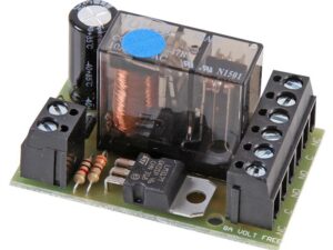 <div class="api-description">An exceptionally versatile version of the handy little relay which operates on AC or DC voltages ranging from 6 to 28V. The relay is fitted with an auto regulator meaning there are no links to set or cut. It is mounted on a PCB that has screw terminals for easy interconnections.</div><br><div class="product-description">VERY HANDY LITTLE RELAY; Product Range:TKC Handy Little Relay</div><br><div class="product-features">Dimensions (HxWxD): 28x53x33mm</div>
