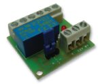 <div class="api-description">The transistorised version of the Junior Handy Little Relay 12V module is designed to allow low current signal outputs from the Control Equipment to actuate the relay without overloading the signal circuits. The trigger voltage may be from +5V to +15V with an approximate current drain of 4mA.</div><br><div class="product-description">TRANSISTORISED JUNIOR HANDY RELAY</div><br><div class="product-features">Dimensions (WxHxD): 35x14x33mm</div>
