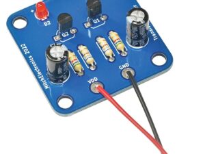 <div class="api-description">The TRANSFLASH is a small electronics project for building a two transistor oscillator that flashes two LEDs indefinitely (while power is connected). The circuit creates a consistent pulse for activation