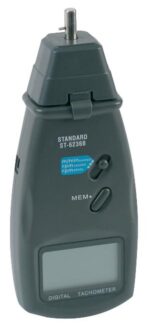 <div class="api-description">Used for fast and accurate contact or non-contact RPM and surface speed measurements of rotating objects. Supplied with batteries and carrying case.</div><br><div class="product-description">TACHOMETER - OPTICAL/MECHANICAL</div><br><div class="product-features">Weight: 225g</div>