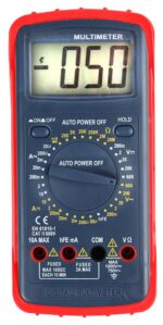 <div class="api-description">A low cost multifunction digital multimeter allowing measurement of a range of parameters.</div><br><div class="product-description"></div><br><div class="product-features">Power: 9V PP3 battery (not included)</div>
