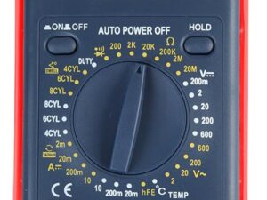 <div class="api-description">A low cost multifunction digital multimeter designed for use in automotive testing applications.</div><br><div class="product-description"></div><br><div class="product-features">Tacho and dwell angle: 4/6/8 CYL</div>
