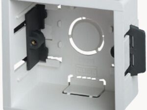 <div class="product-description">DRY LINING BOX 1G 47MM; Electrical Box Material:-; Electrical Box Mounting:Dry Lining / Wall; For Use With:1x 1 Gang Plates; Internal Depth:47mm; No. of Gangs:1; Product Range:Click Moulded Back Box</div><br><div class="product-features">Brass