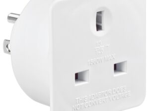 <div class="api-description">Plug in your devices whilst travelling in the USA.</div><br><div class="product-description">UK TO US TRAVEL ADAPTOR</div><br><div class="product-features">Small and compact