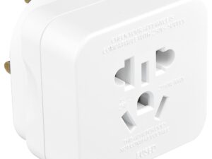 <div class="api-description">Charge and power your devices whilst travelling in the UK.</div><br><div class="product-description">VISITOR TO UK TRAVEL ADAPTOR</div><br><div class="product-features">UK mains plug (type G)