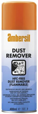 <div class="api-description">A high pressure liquefied gas aerosol that gives a powerful blast of ‘gas’ for the easy removal of dust and other loose contamination from hard to reach places.</div><br><div class="product-description">DUST REMOVER/AIR DUSTER-FLAMMABLE 400ML; Dispensing Method:Aerosol; Product Range:-; Volume:400ml; Weight:-</div><br><div class="product-features">400ml</div>