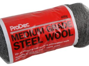 <div class="api-description">Top quality steel wool packed in card tube for easy dispense.</div><br><div class="product-description">MEDIUM GRADE 1 STEEL WOOL; Product Range:-; Weight:1lb</div><br><div class="product-features">Average Weight: 400g</div>