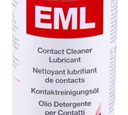 <div class="api-description">EML200F is an EML contact cleaner lubricant. This is a solvent/lubricant blend designed to remove surface contamination and oxidation from all metallic contact surfaces. Use of the product reduces electrical resistance across the switch or connector by increasing the surface area of the contact. EML also ensures long-term protection from corrosion and arcing by depositing a thin film of Electrolube (2X Oil) Contact Lubricant.</div><br><div class="product-description">CONTACT CLEANER LUBRICANT